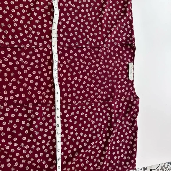 Callie Mac Kimono Burgandy Size Large - Picture 5 of 6